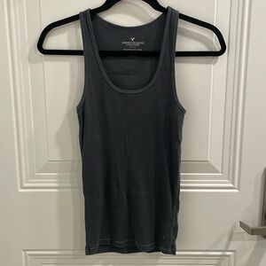 Gray American Eagle boyfriend tank